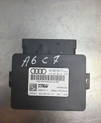 Audi A6 Allroad C7 Hand brake control module 4H0907801F A2C58091263