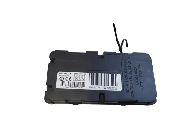 Peugeot 607 Tire pressure control unit 9660343780 S126064002B