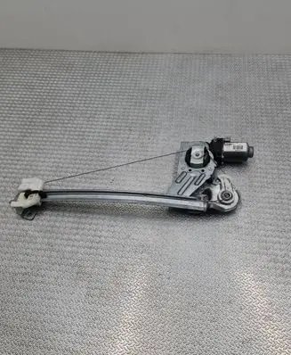 Peugeot 206 Rear door window regulator with motor 9627332480