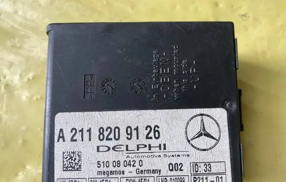 Mercedes-Benz C W203 Alarm control unit/module A2118209126
