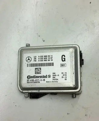 Mercedes-Benz C W204 Windshield/windscreen camera A2229002911 A2228201397 A2229025610