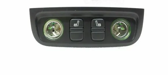 Jaguar XJ X350 Seat heating switch 2W9314D695AD 2W93519D12CE