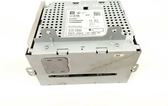 Opel Mokka Radio/CD/DVD/GPS head unit 42418196 557799431