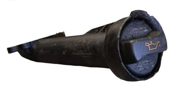Volkswagen Touareg I Oil fill pipe 07Z115308B
