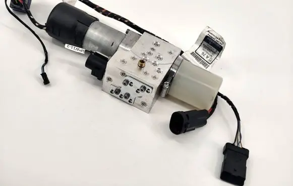 Peugeot 207 CC Convertible roof hydraulic pump 9674392280 HB7092602 HB70926