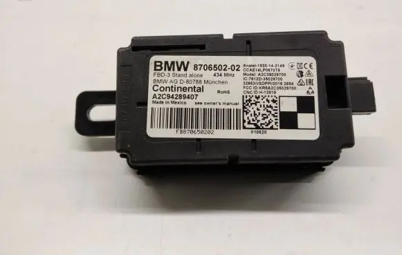 Mini One - Cooper F56 F55 Door central lock control unit/module 8706502 A2C94289407
