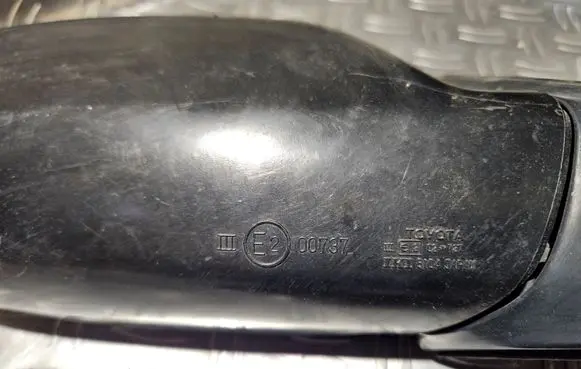 Toyota Corolla E100 Manual wing mirror 00737 02737