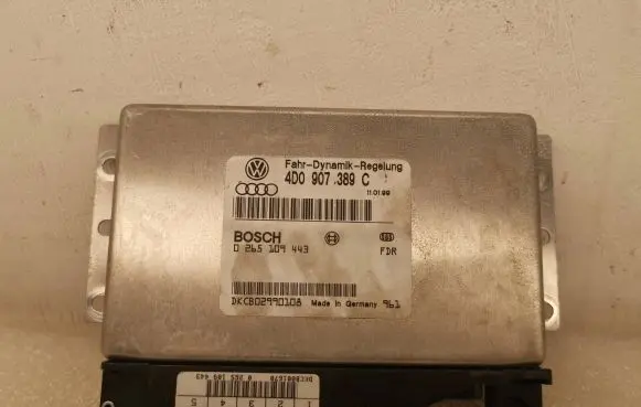 Audi A8 S8 D2 4D ESP (stability system) control unit 4D0907389C 0265109443 DKCB02990108