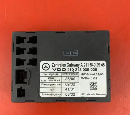 Mercedes-Benz E W211 Gateway control module A2115402945