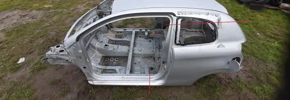 Peugeot 108 Rear quarter panel 