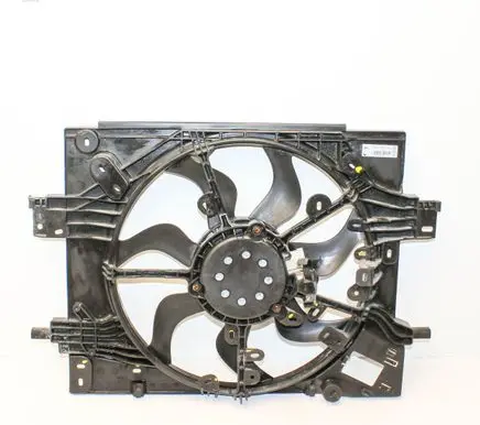 Radiator cooling fan shroud