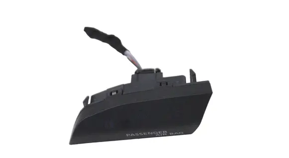 Passenger airbag on/off switch