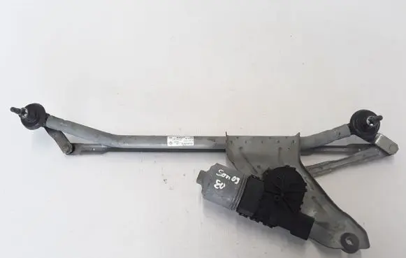 Front wiper linkage