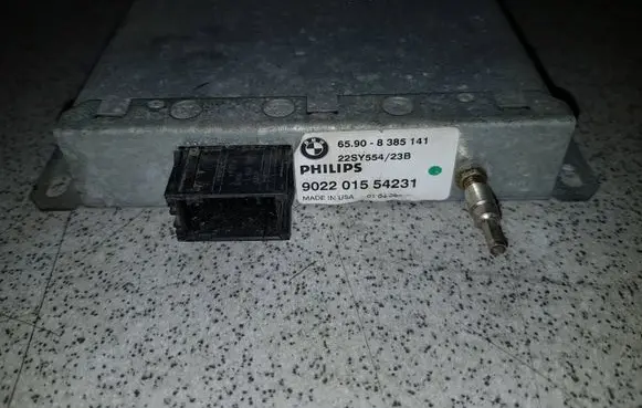 BMW 5 E39 GPS navigation control unit/module 65908385141 22SY55423B 902201554231