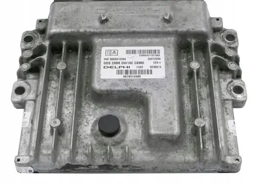 Peugeot 3008 I Engine control unit/module 9666912580