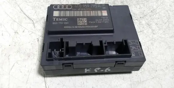 Audi A6 S6 C6 4F Door control unit/module 4F0959795A