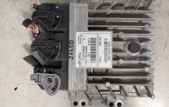 Renault Kangoo I Engine control unit/module 237101989r 237101990r
