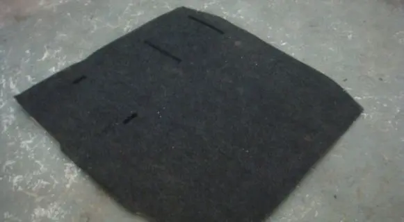 Skoda Octavia Mk3 (5E) Trunk/boot mat liner 