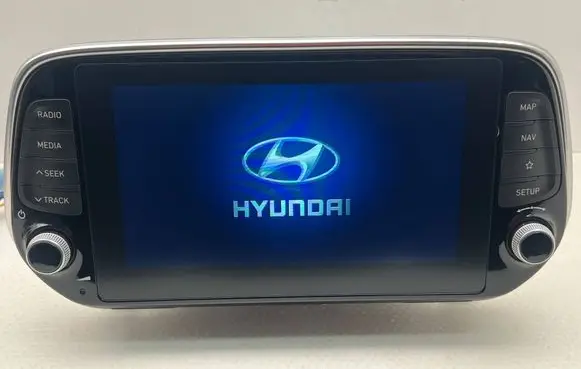 Hyundai Santa Fe Radio/CD/DVD/GPS head unit 96560S1050UAY