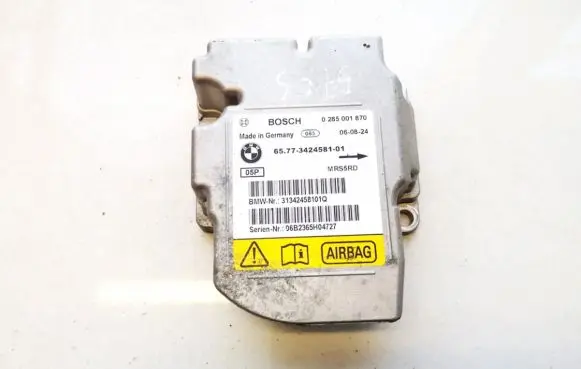 BMW X3 E83 Airbag control unit/module 6577342458101 65.77-3424581-01