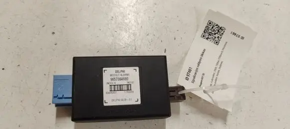 Peugeot 607 Alarm control unit/module 9657384680 83495401