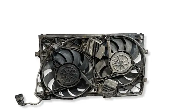 Volkswagen Phaeton Electric radiator cooling fan 3D0121191K 3D0121207J