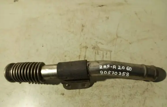 Opel Zafira A EGR valve line/pipe/hose 90570358 2AFR2060