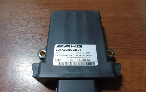 Mercedes-Benz GLE W167 Trunk lid opening control unit A2909002801