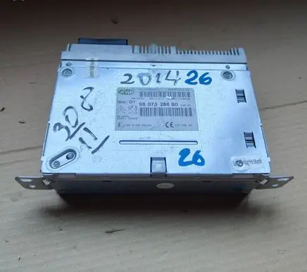Peugeot 308 Navigation unit CD/DVD player 9807328680