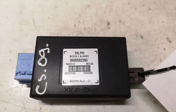 Citroen C5 Alarm control unit/module 9665582380