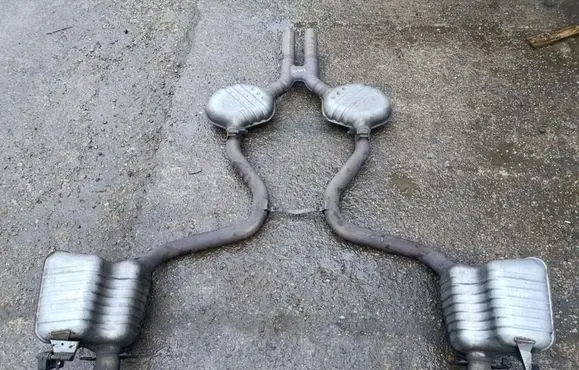 Mercedes-Benz SL R231 Muffler/silencer 2012130522