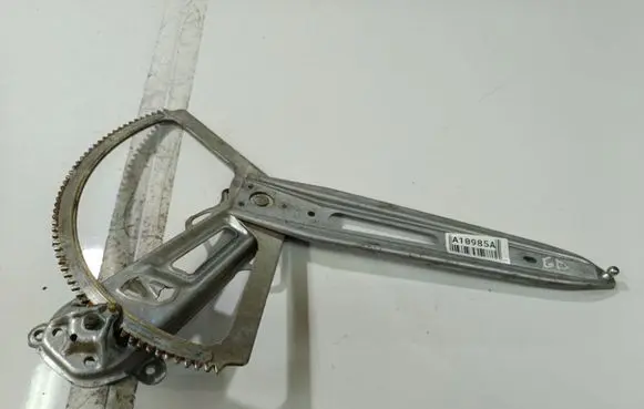 Sliding door window regulator with motor