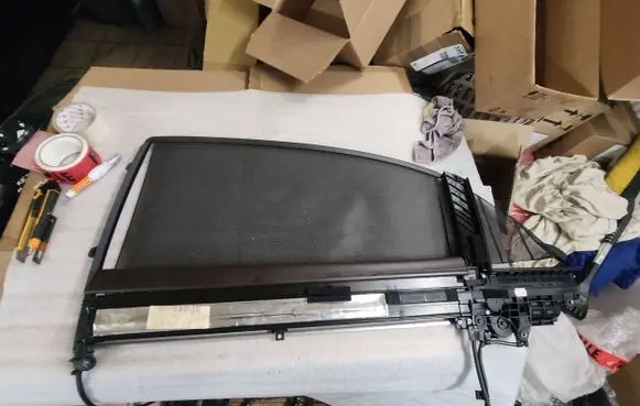 Mercedes-Benz S W222 Rear door window curtain/sunshade A2228100120 0009328122 201311047221