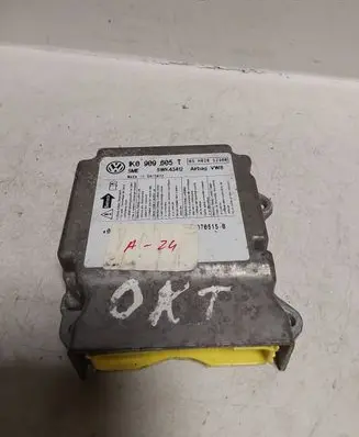Skoda Octavia Mk2 (1Z) Airbag control unit/module 1K0909605T 5WK43412 05H020S2300