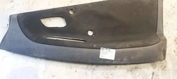 Front door card panel trim