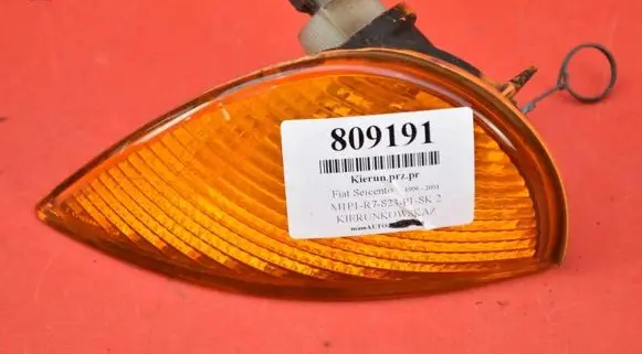 Fiat Seicento/600 Front indicator light 38820748