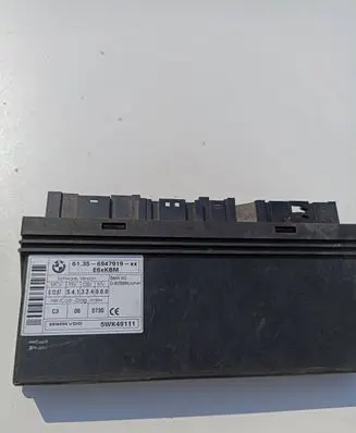 BMW 5 E60 E61 Comfort/convenience module 5WK49111