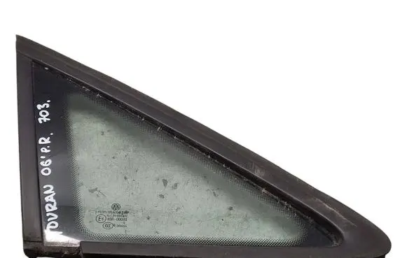 Volkswagen Touran I Front triangle window/glass 43R00048 E000255 DOT24M68AS2