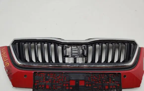Skoda Scala Front bumper upper radiator grill 657853653