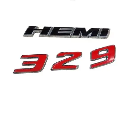 Dodge Charger Fender model badge letters 392HEMI HEMI392