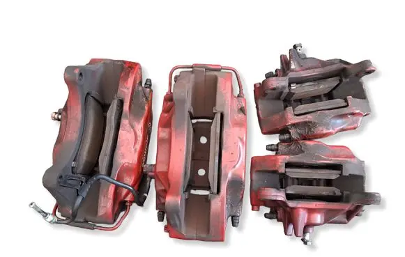 Mitsubishi Lancer Evolution X Brake discs and calipers set 
