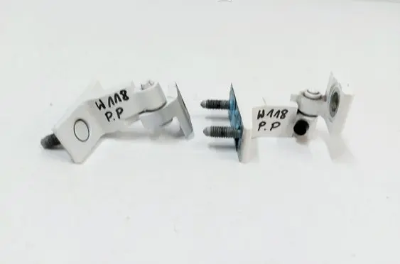 Front door hinge set
