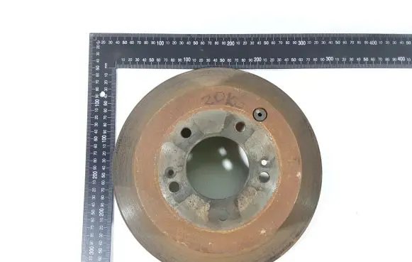Hyundai Tucson JM Rear brake disc