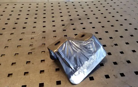 Heat shield in engine bay