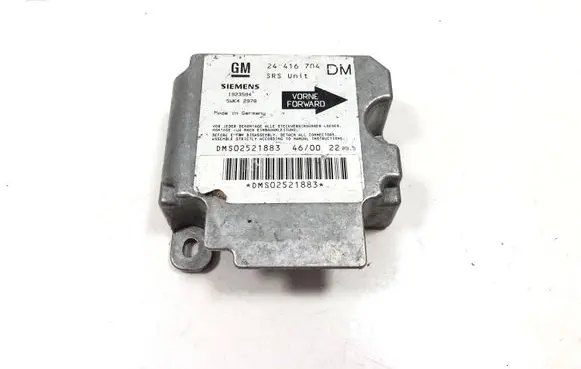 Opel Zafira A Airbag control unit/module 24416704DM 1923594 5WK42978
