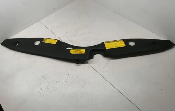 Engine bonnet/hood lock trim molding