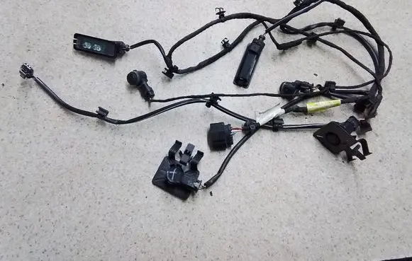 Porsche Boxster 982 Parking sensor (PDC) wiring loom 9P0971174B 1K8943021C 5Q0919275B