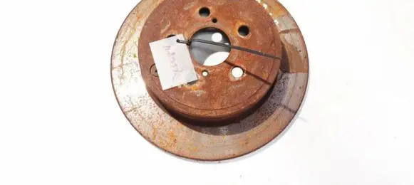 Toyota Avensis T250 Rear brake disc neventiliuojamas
