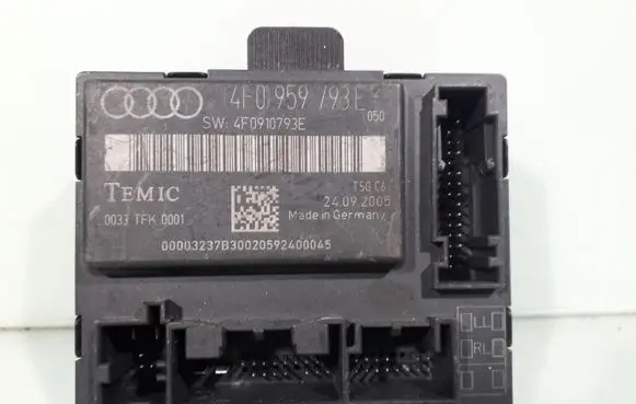 Audi A6 S6 C6 4F Door control unit/module 4F0959793E