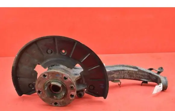 Porsche Cayenne (9PA) Front wheel hub spindle knuckle 7L0407258A